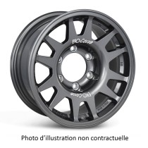 Jante aluminium renforcée Raid Evo Corse Dakar Zéro 7x15 ET4 pour Polaris RZR SSV